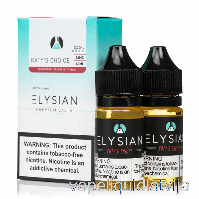 Katy Izvēle - Elysian Salts - 60ml 48mg Vape šķidrums